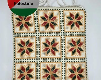Handmade Palestinian Embroidered Bag – Made in Palestine