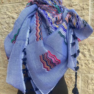 Hareer handmade Kuffiyeh scarf (Made in Palestine)