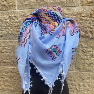 Hareer handmade Kuffiyeh scarf (Made in Palestine)