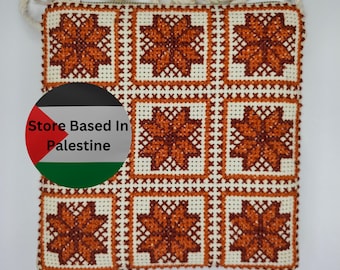 Medium Handmade Palestinian Embroidered Bag – Made in Palestine