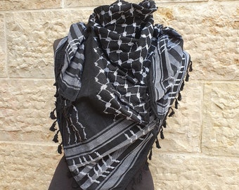 Hirbawi Handmade Kufiya (made in Palestine)