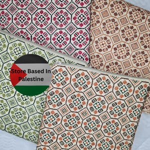 Large Handmade Palestinian Embroidered Bag – Made in Palestine