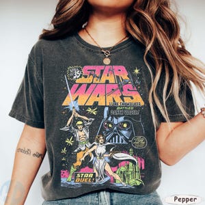 Vintage Star Wars T-Shirt, Retro Streetwear Comfort Colors Tee