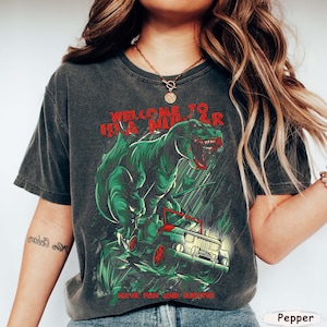 Comfort Colors© Jurassic Park T-Shirt, Isla Nublar Shirt, Jurassic World Parody Tee, Visit Isla Nublar National Park, Universal Studios Tee,