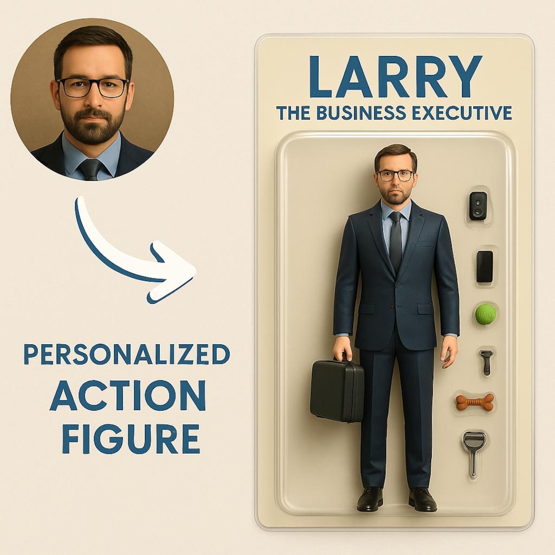 Personalized Custom Action Figure Portrait – Personalized Digital ...