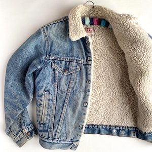 Giacca Denim Levi's Vintage Uomo &ndash; Taglia XL &ndash; Blu, Modello Biker Trucker &ndash; Lavaggio Chiaro