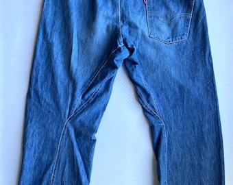 W37 W38 Vintage Levi's Engineered Jeans: Y2K Cinch Baggy gedraaide pijpen - 1999 - [tag 38 x 32]