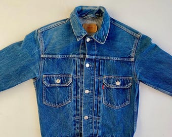 90s LVC 555 Levi's Type 2 Jacket Valencia 555 Stamp Size 36 - Etsy