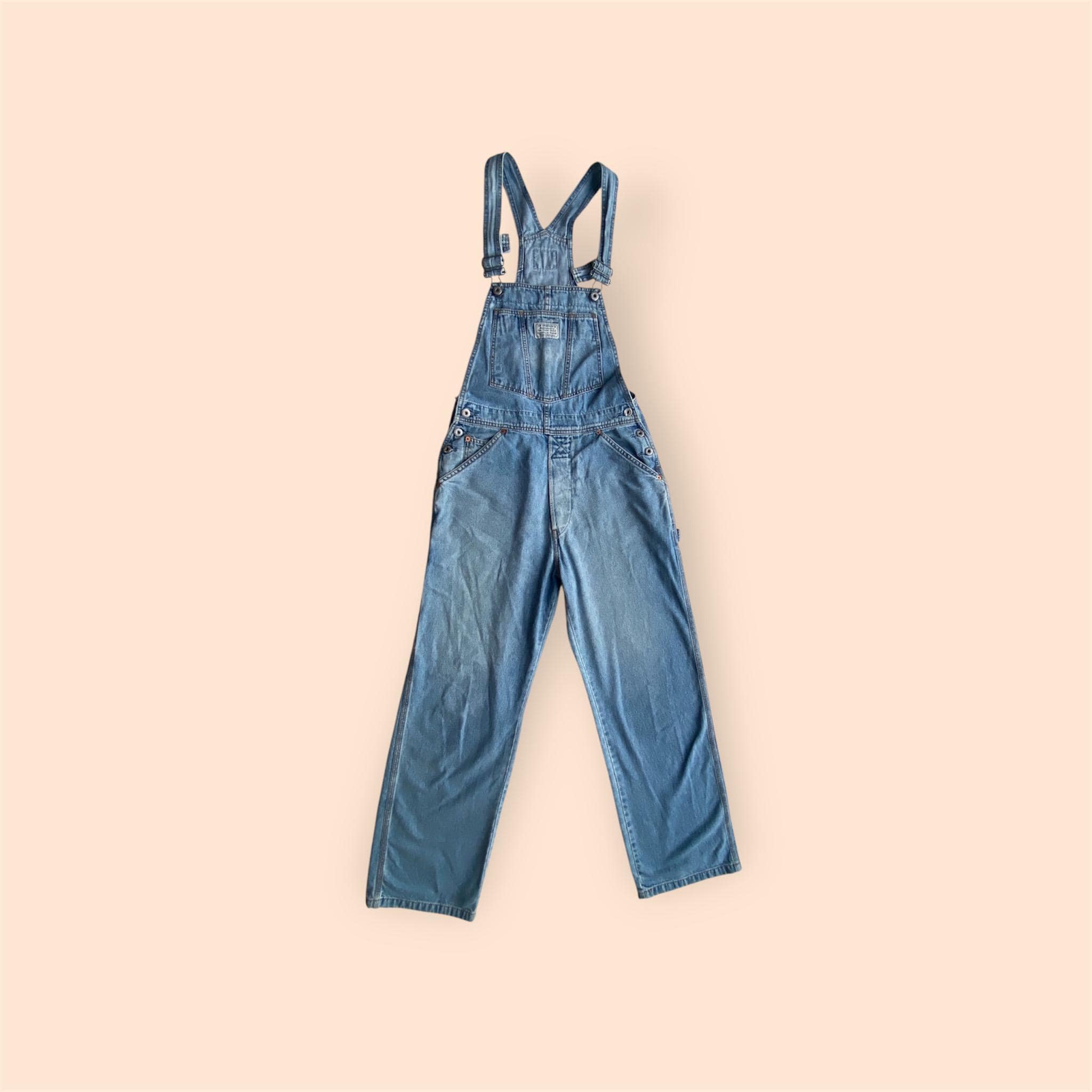 90’s vintage Levi's denim coverall 90s Levis Overalls - Etsy