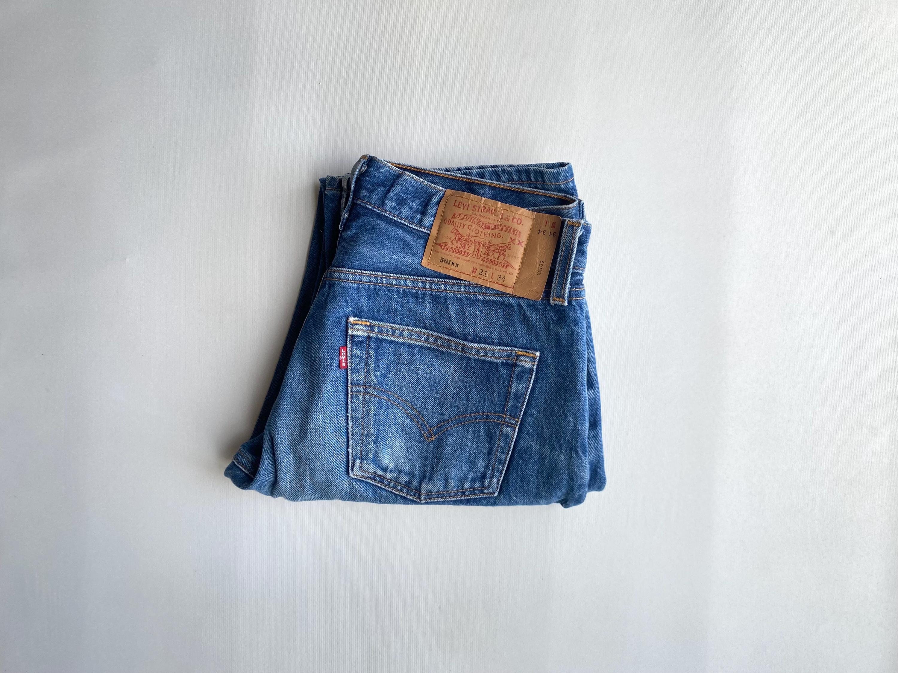 Levi's S501XX デニムパンツ W32 made in US 90s Vintage 501xx - W32 X L29 [tag 33x32] - Levis Made in USA - Etsy