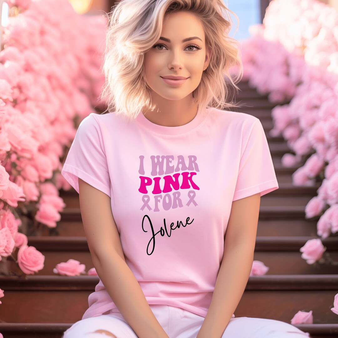 Custom Breast Cancer Shirt, Custom Awareness Shirt, Cancer Awareness ...