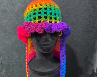 Crochet Ruffle Durag