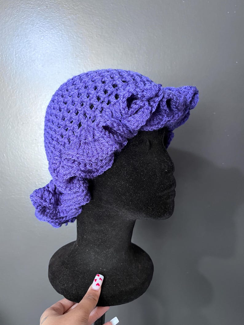 Basic Ruffle Hat image 11