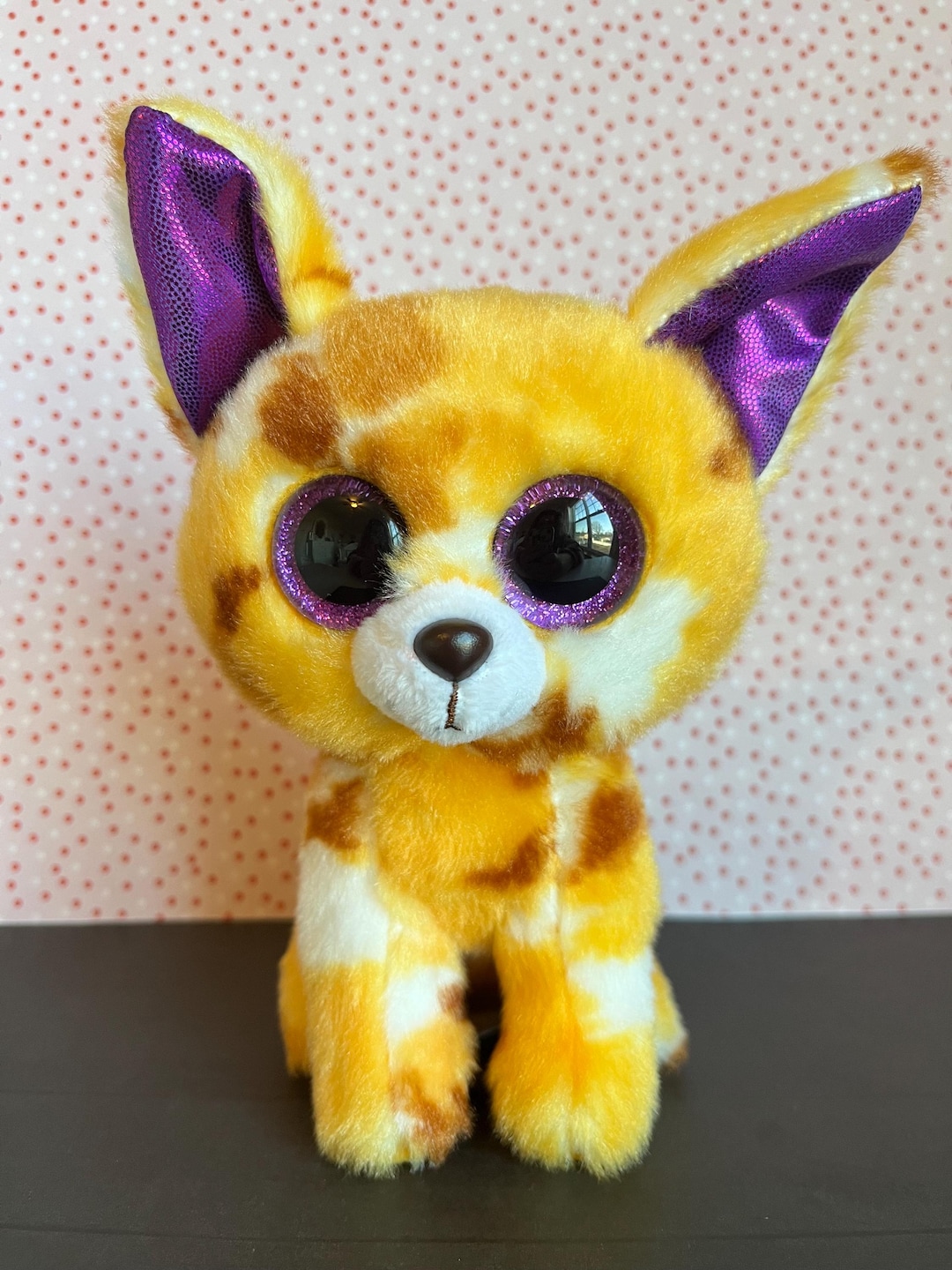 Ty Beanie Boo Pablo the Yellow Camo & Purple Chihuahua 6” - Etsy