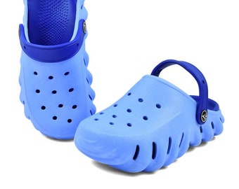 Blue kids Arrow clogs