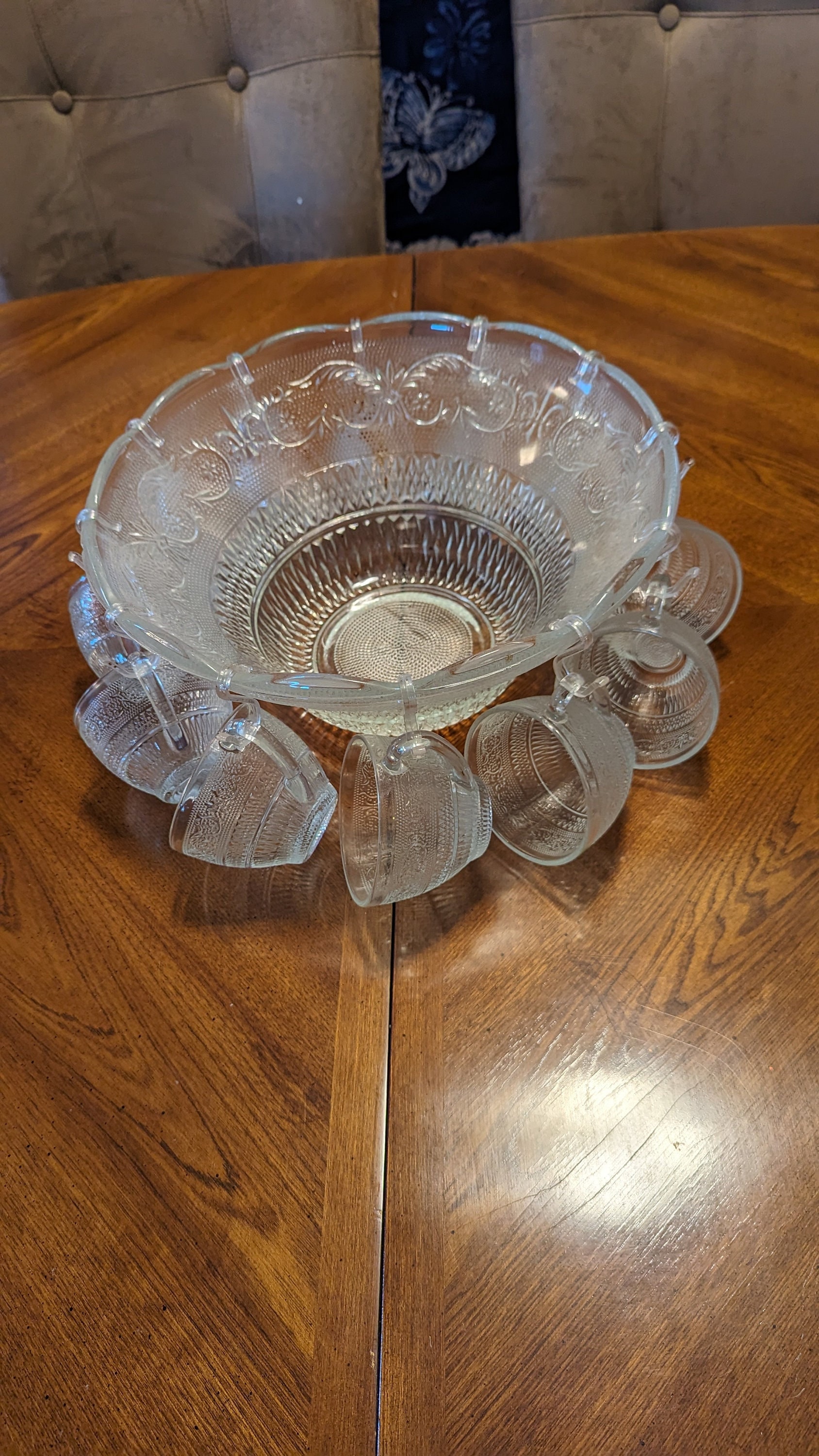 Crystal Punch Cups 