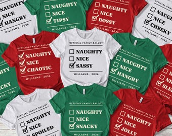 Camisetas familiares divertidas personalizadas, camisetas divertidas para reuniones familiares, pijamas a juego.