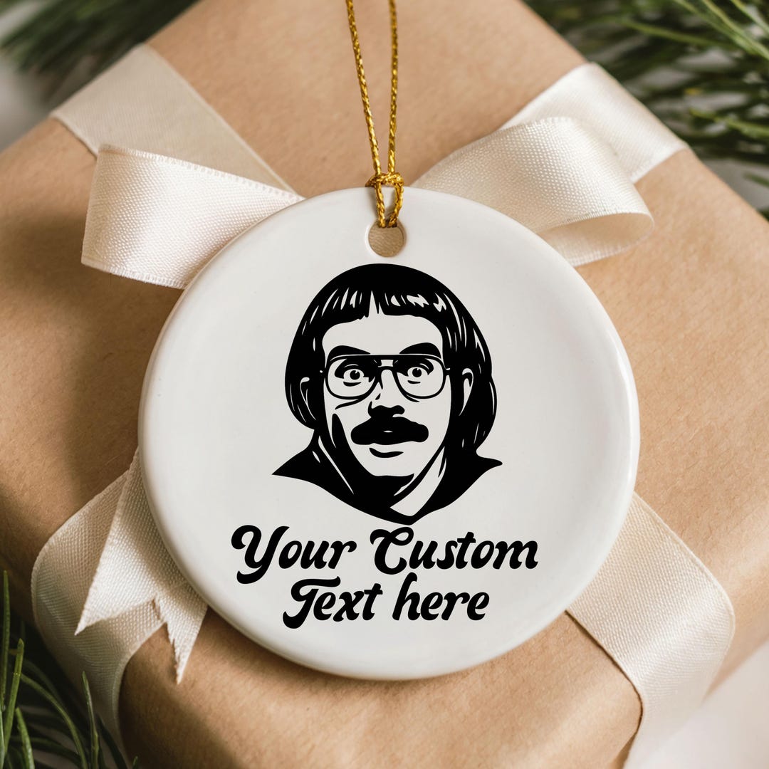 Your Custom Text Chit Ornament, Personalized Chit Ornament, Custom Text ...
