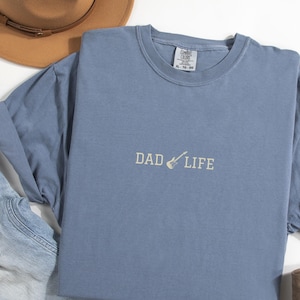 Dad Life Shirt, Guitar Shirt for Dad, Gift for Dad who Plays Guitar, Birthday Gift for Dad, Gift for Father&#39;s Day, Comfort Colors