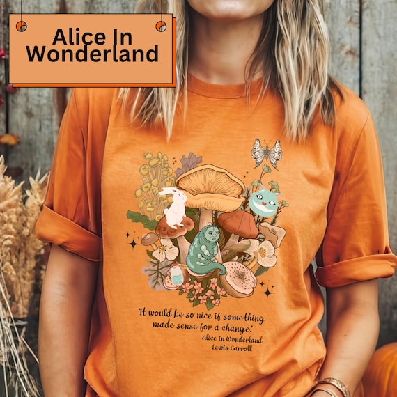 Alice in Wonderland Shirt, Lewis Carroll, Literature Shirt, Literary shirts, Mad Hatter Shirt, Reading Teacher Shirt, Librarian Shirt