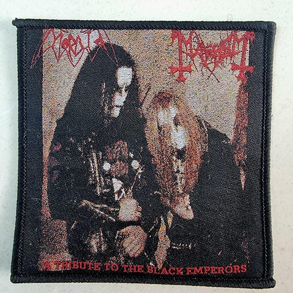 MAYHEM / MORBID - A Tribute to the Black Emperors - Woven Patch - Etsy
