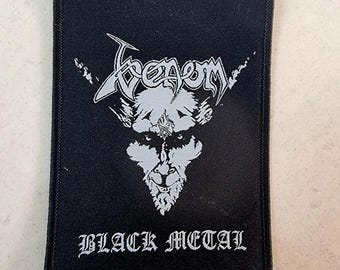 VENOM - Black Metal - Parche tejido