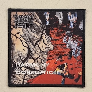 NAPALM DEATH - Harmony Corruption - Patch