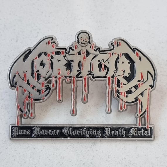 MORTICIAN - Pure Horror Glorifying Death Metal - Enamel Pin
