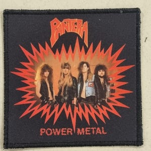 PANTERA - Power Metal - Patch