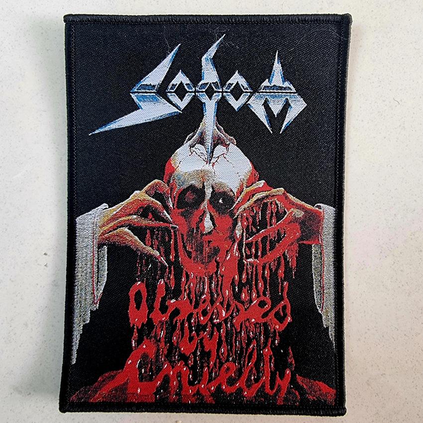 SODOM - Obsessed by Cruelty - Woven Patch - Etsy