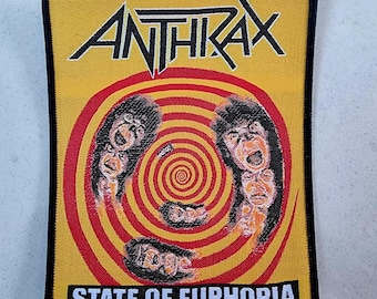 Anthrax State of Euphoria Original Vintage 1990 Postcard - Etsy