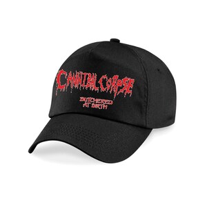 Cannibal Corpse - Berretto In Lana Con Logo Originale - Nero - Taglia Unica