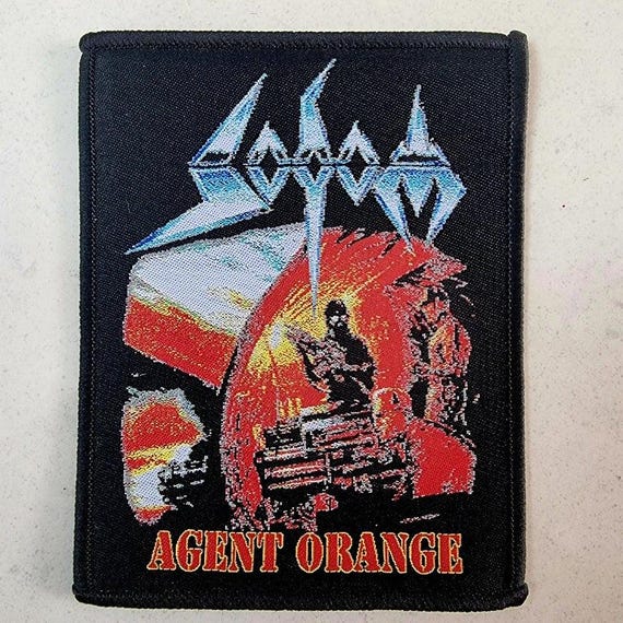 SODOM - Agent Orange - Woven Patch - Etsy