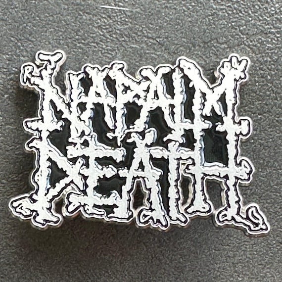 NAPALM DEATH Enamel Pin - Grindcore / Death Metal - Etsy