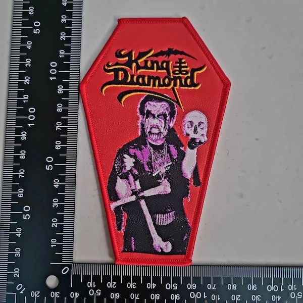 KING DIAMOND - (roter Sarg) Aufnäher