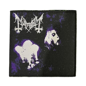 MAYHEM - Live i Leipzig - (Black Border) Woven Patch