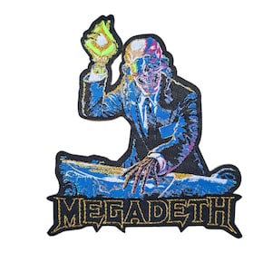 MEGADETH - Rust In Peace - Patch tissé en forme
