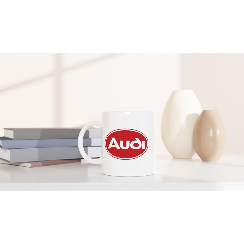 Mug personnalisé Audi, tasse pour les amateurs de la marque