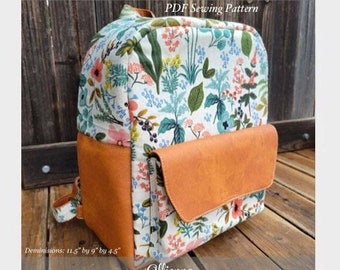 Roamy Backpack PDF Sewing Pattern