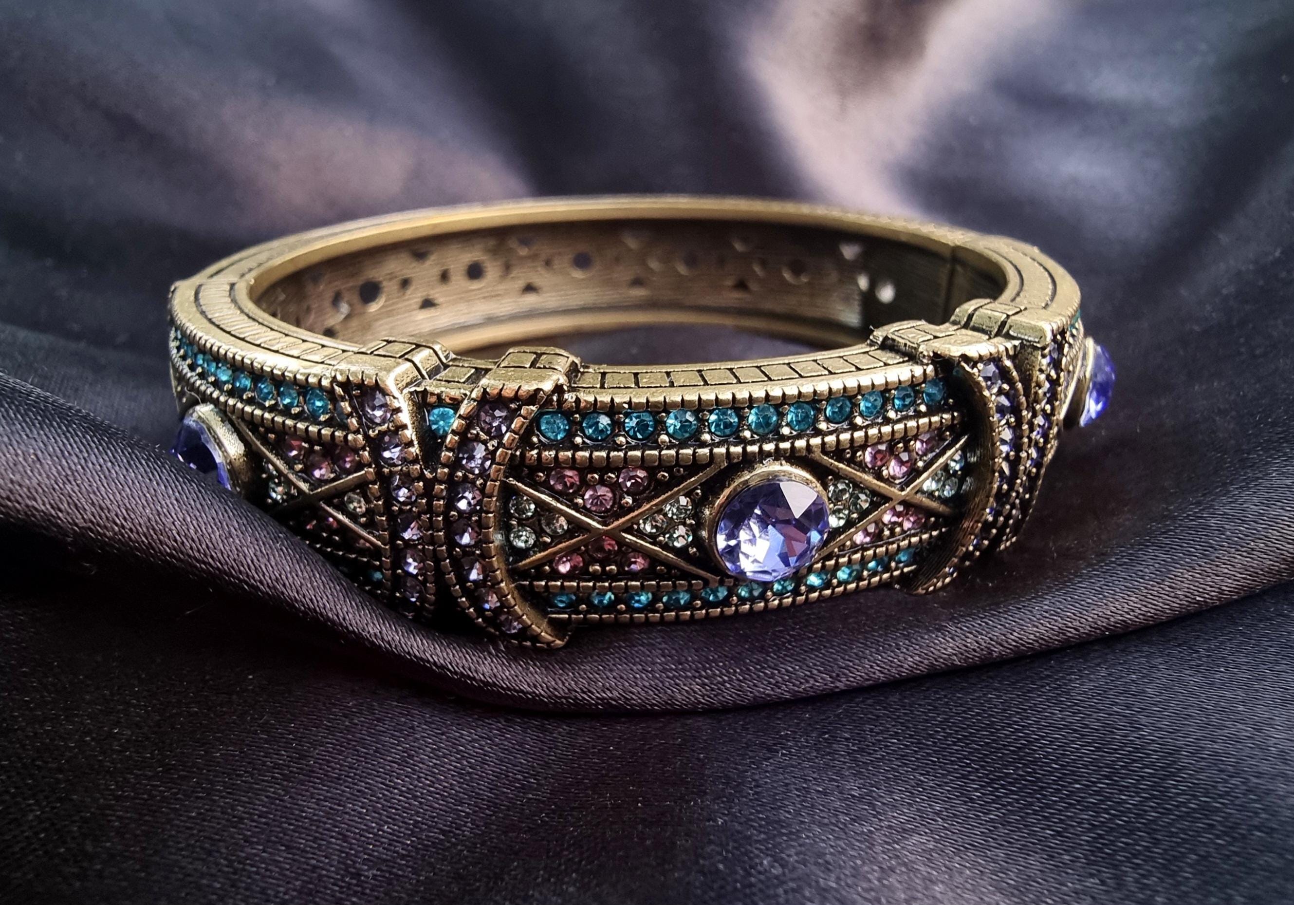 Heidi Daus Bangle Bracelet - Etsy