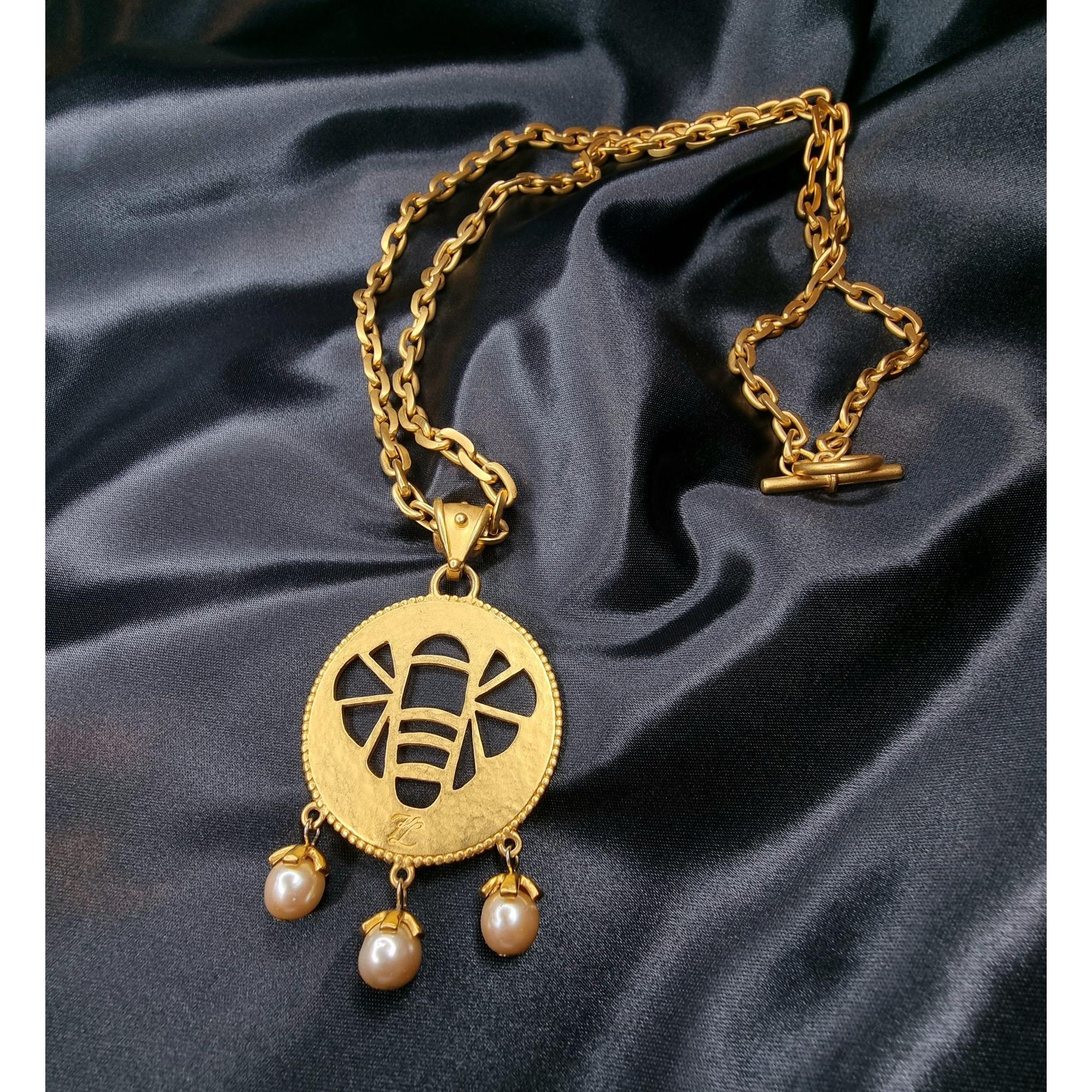 Karl lagerfeld pearl necklace - Etsy 日本