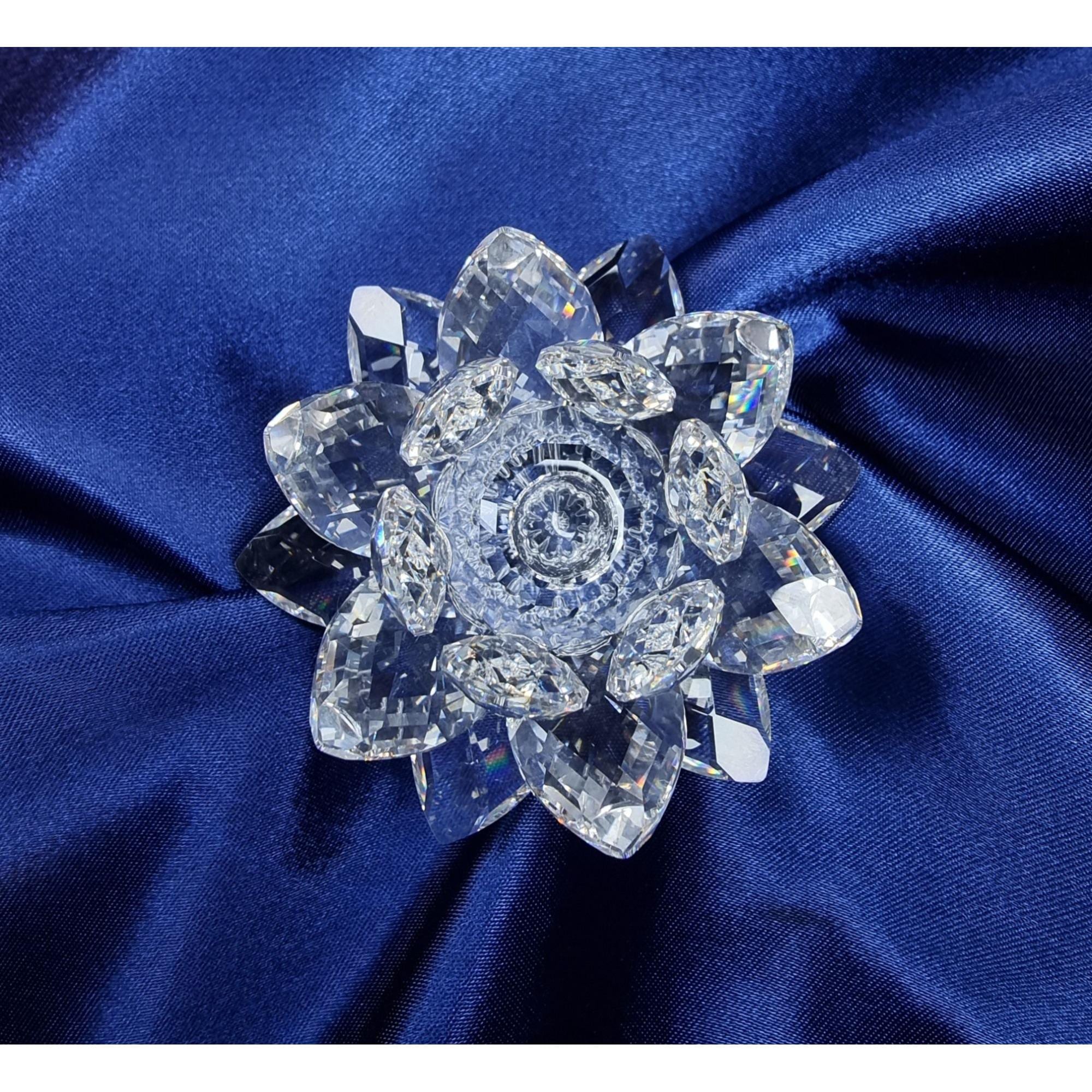Vintage Swarovski Crystal Lotus Candleholder - Etsy