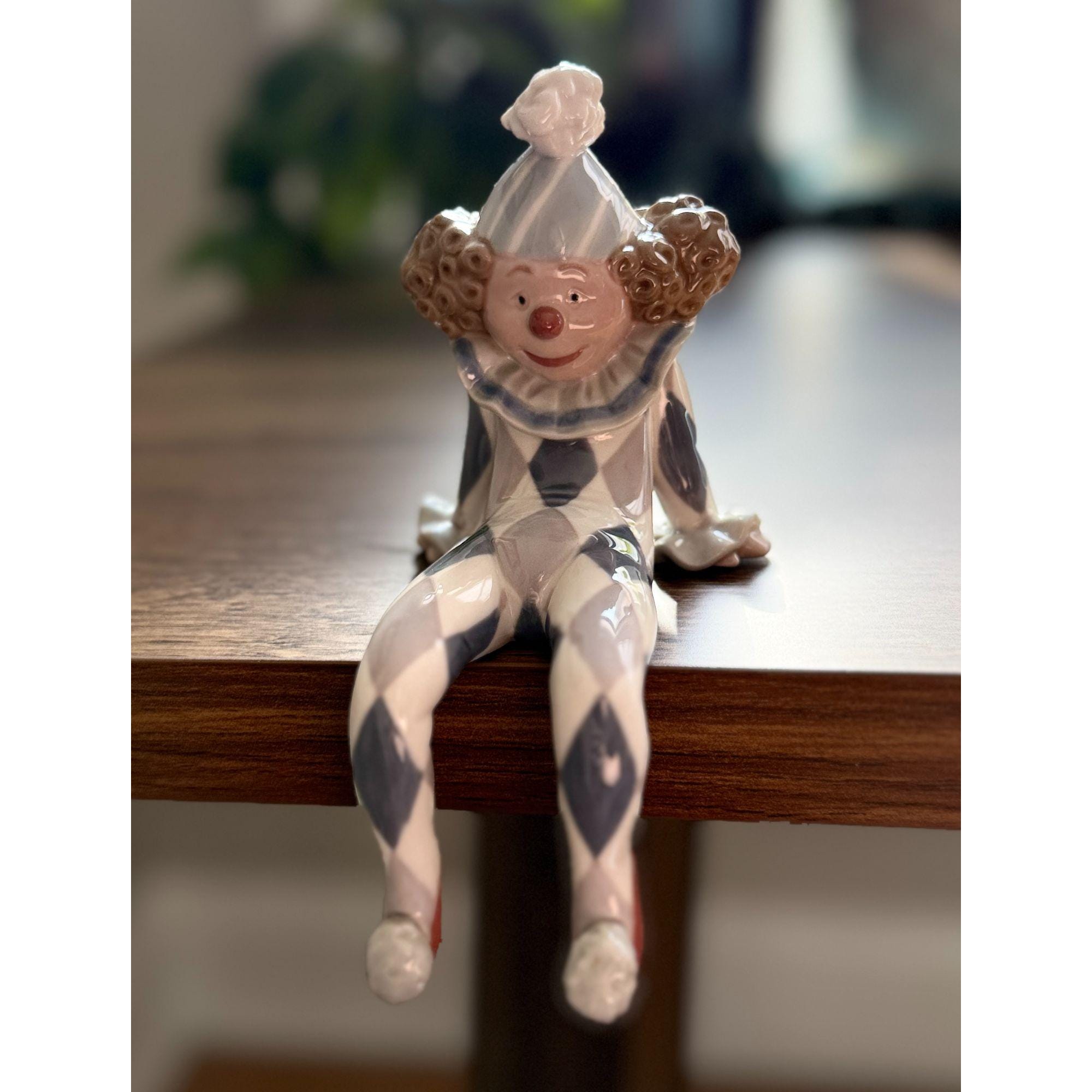 Blue Clown Figurines & Knick Knacks - Etsy
