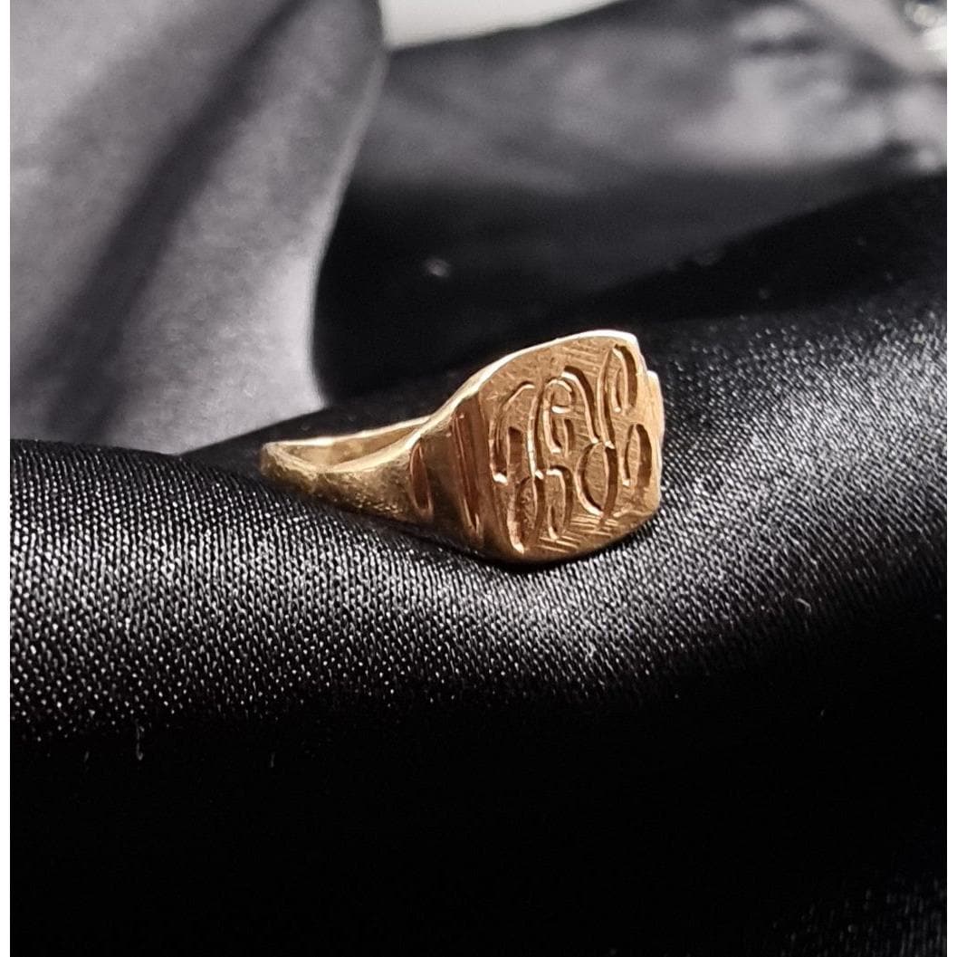 Antique signet ring - Etsy 日本