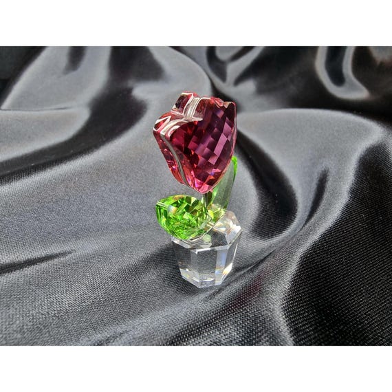 SWAROVSKI クリスタル チューリップROSE 626874スワロフスキー
