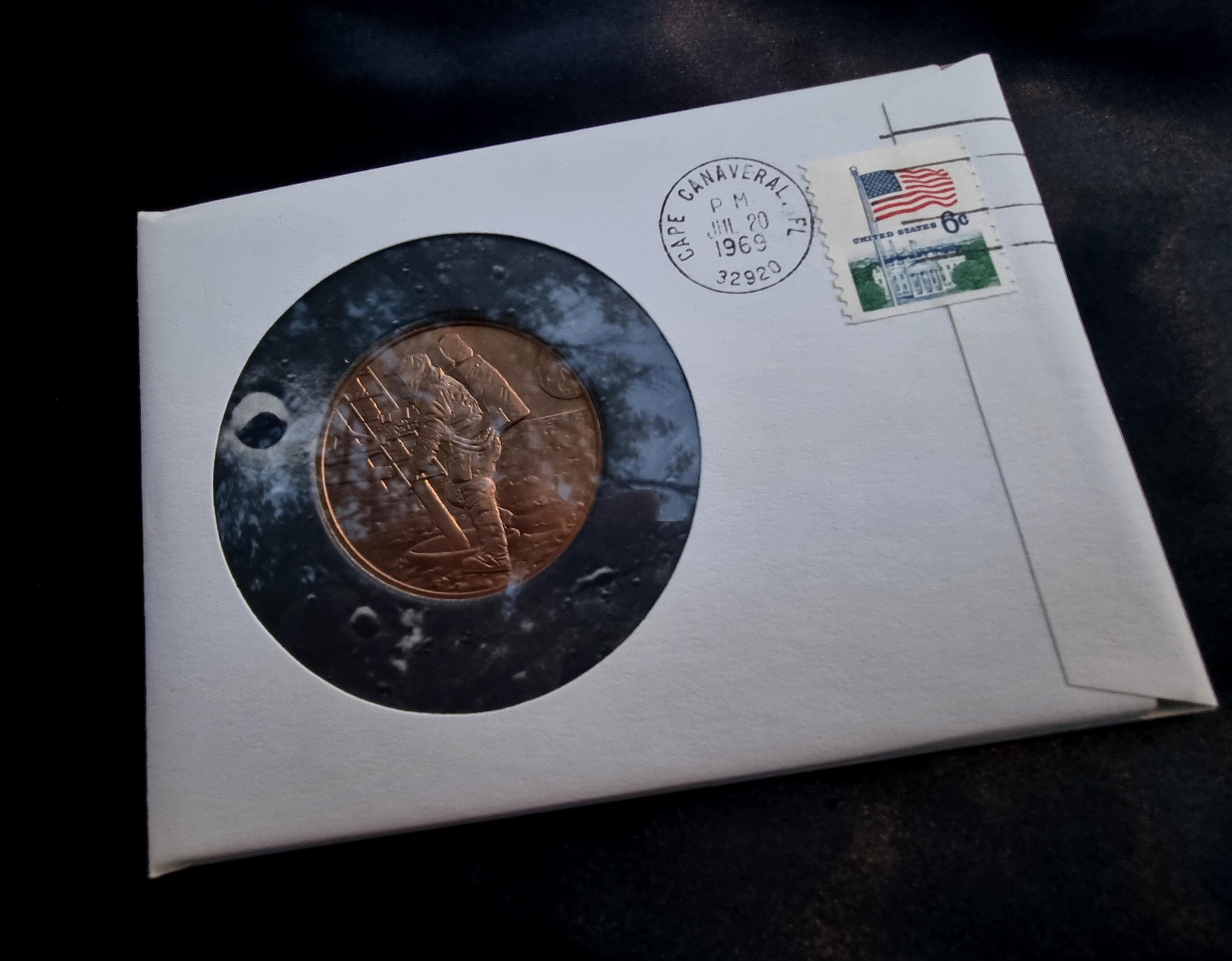 USA 1969 Unopened First Landing Moon Man on the Moon Medal Coin and Stamp  Set - Etsy