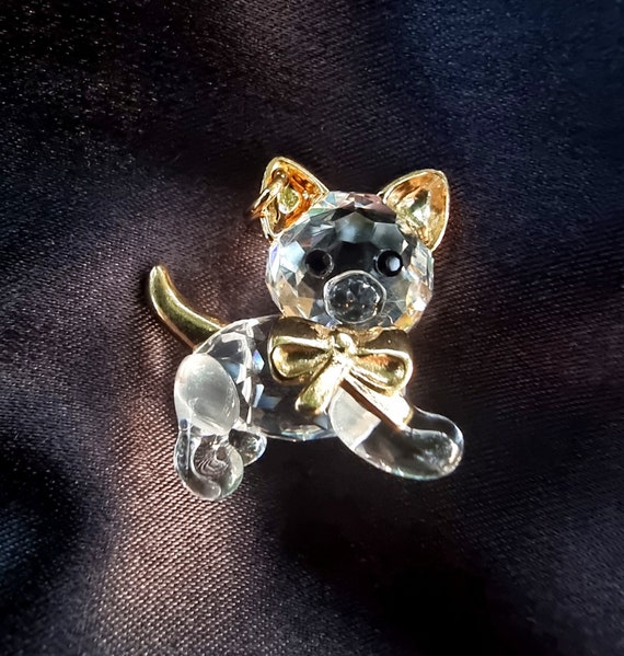 Swarovski dog pendant sale