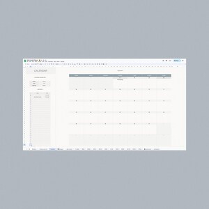 2026 Social Media Content Planner: Google Sheets Template (Digital Download) image 6