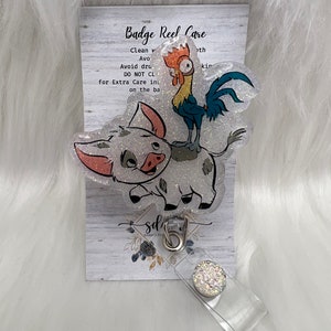 Pua Badge Reel-Cute Badge Reel-Krankenschwester-LPN-RN-Gift für sie-Krankenschwester Geschenke-Weihnachtsgeschenke-Krankenschwester Geschenke-CNA-mri sicher- Lanyard- puaandheihei