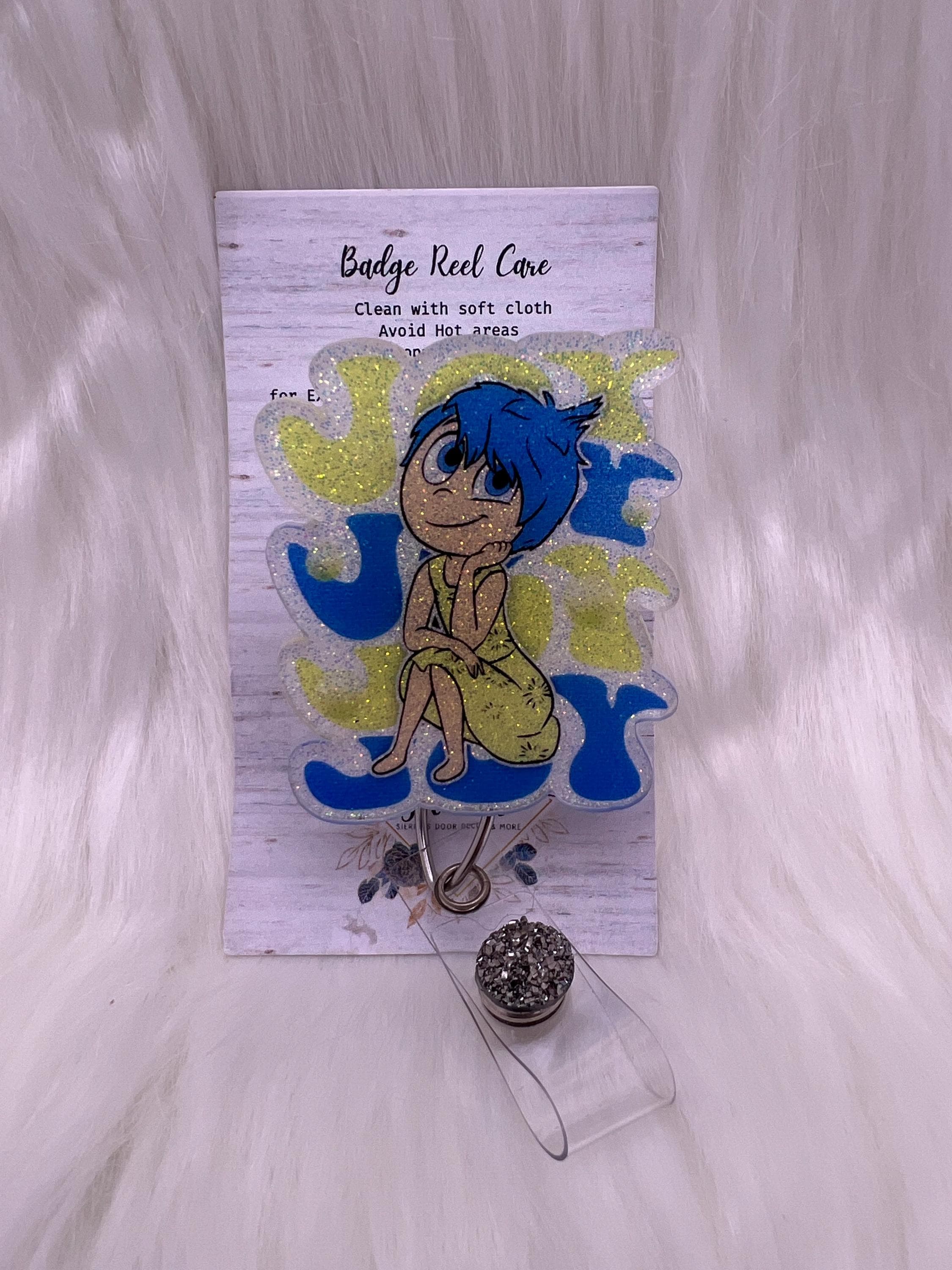 ID Holder By Mary Square, It A Beautiful Day To Save Lives, Retractable, New